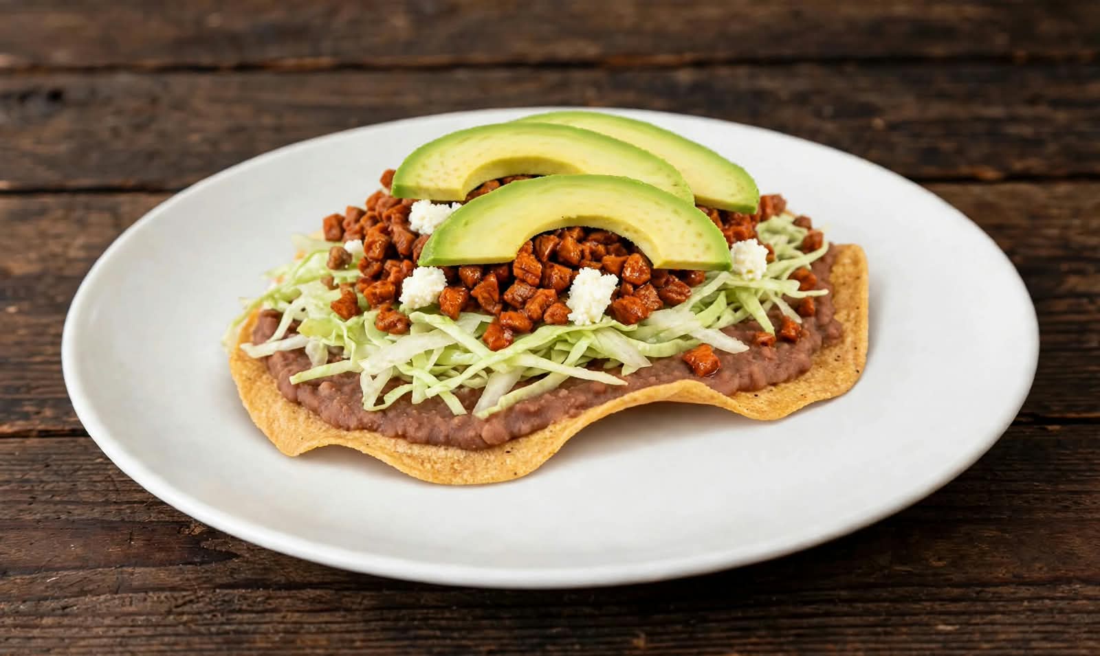 TOSTADA CECINA