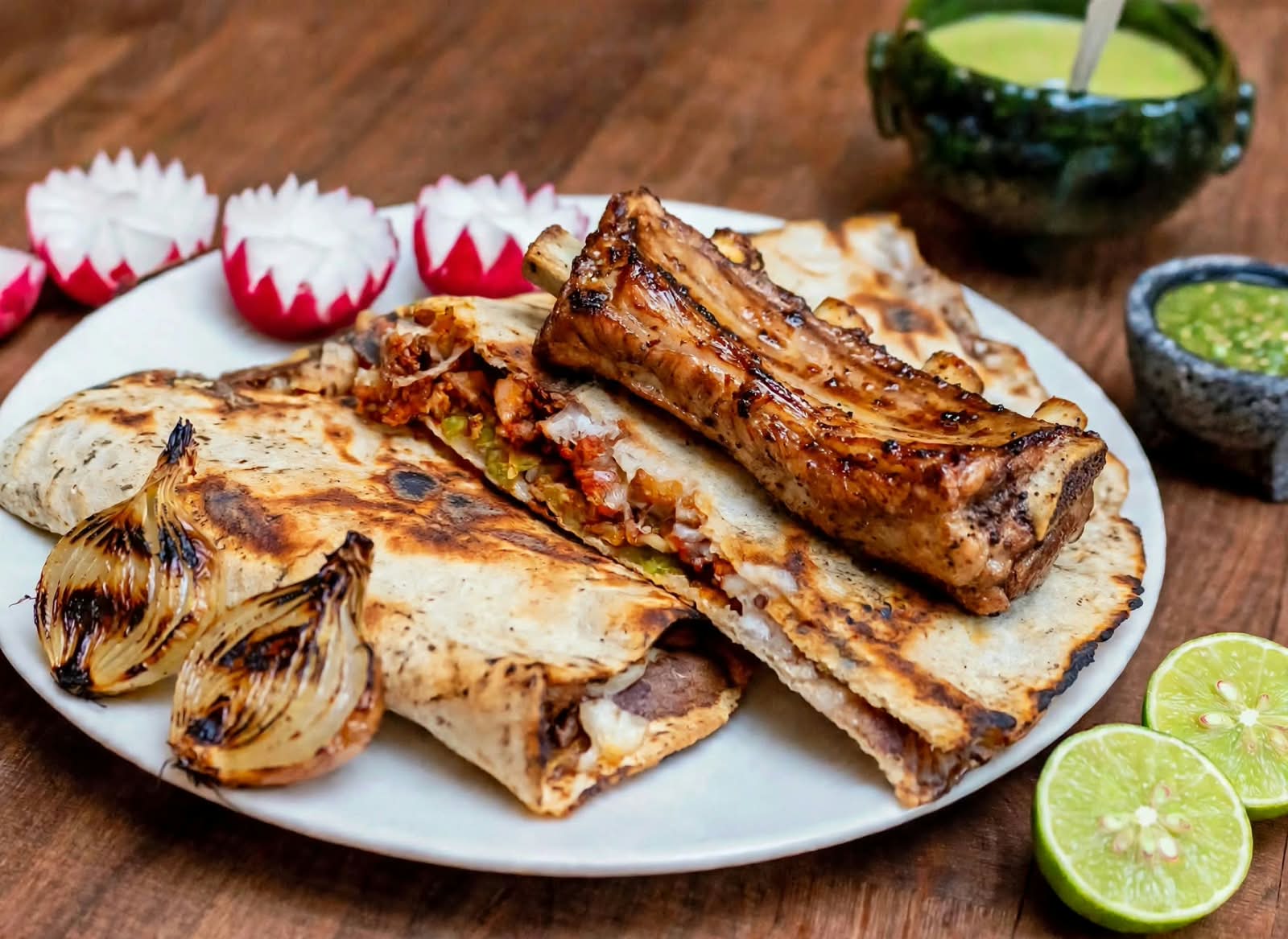 TLAYUDA- COSTILLA DE PUERCO