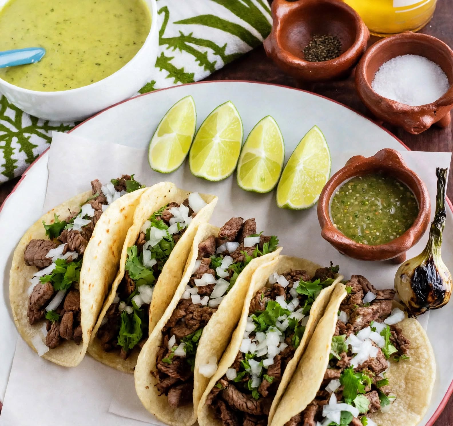 TACOS DE BISTEC